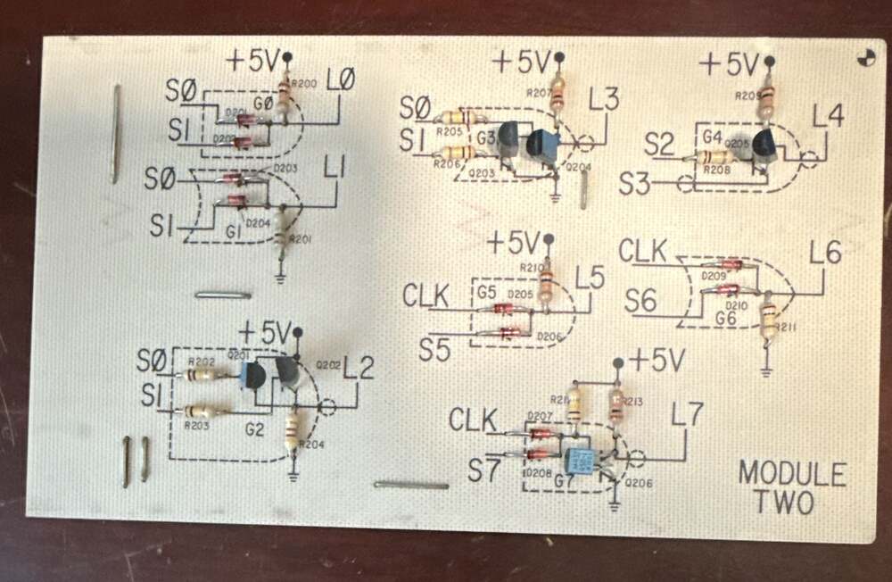Module One and Module Two Logic Circuit Demonstration Boards - Picture 3 of 3